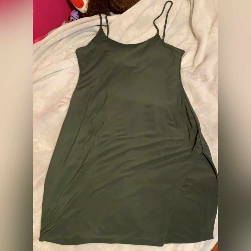 Forever 21 Olive Dress
